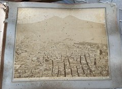 2 Album Photo by Giacomo Brogi Circa 1870 Naples Napoli Italy 25x19cm (1+2)