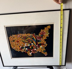 Robert Allen Merlo «America» Vintage Signed Framed Photograph 1982 Art Candy