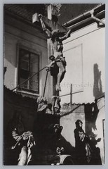 Budweis? České Budějovice Bohemia Czech Republic – Jesus Cross – Photo 1970s
