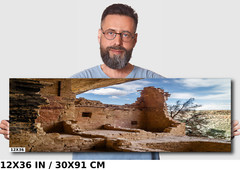 Up Close with History: Balcony House, Mesa Verde National Park Print