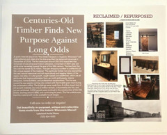 Two Sisters Lake, Newbold, Wisconsin (Oneida Co.) Aerial Photo. Frame Optional.