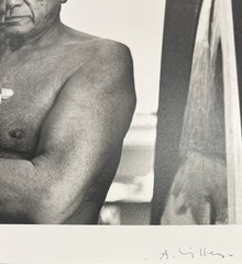 ANDRÉ VILLERS – PABLO PICASSO À LA CIGARETTE – CANNES – SILVER – 1974