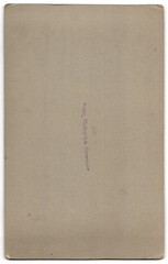 Photograph Meyer, Unknown, Cabinet Portrait Young Man in Suit with Candle