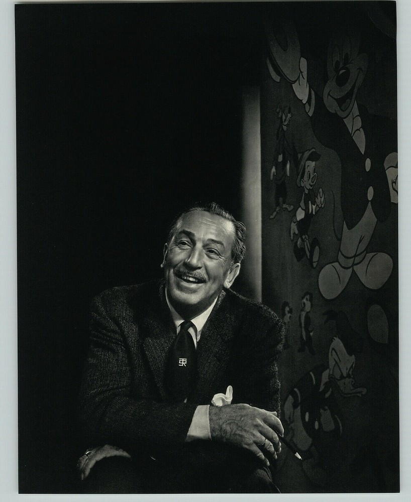 1956 1959 Yousuf Karsh Walt Disney Cartoon ORIGINAL Portrait Art Photo 16X20