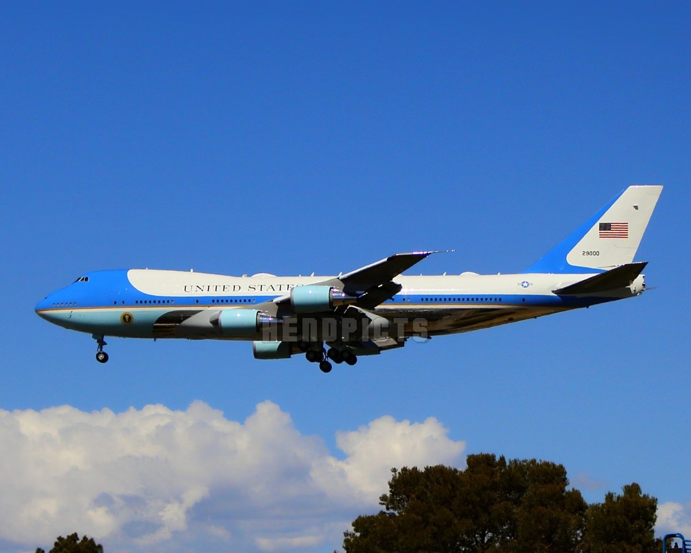 POTUS 8×10 inch Air Force One (SAM2900) Fine Art Unframed Photo Print AVAP1002