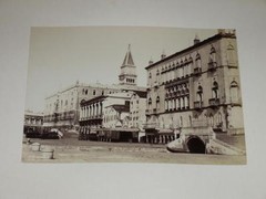 Naya / Venice Venezia 1870 Riva Schiavoni Vintage Albumen Print Photo