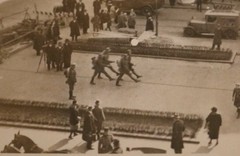 Great old photo-Dresden Johannesring-Bismarck monument-1914-1920??