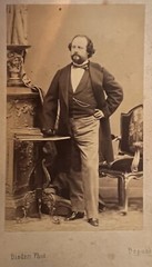 Business Card, CDV, Proof on Albumen Paper, Disderi.