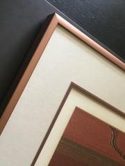 Lee Mann «Farmland Tapestry» framed Photography Print from Original Negative