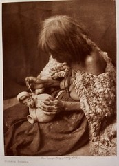 Edward S. Curtis 1907 «Mohave Potter» Print From Original Photograph Negative