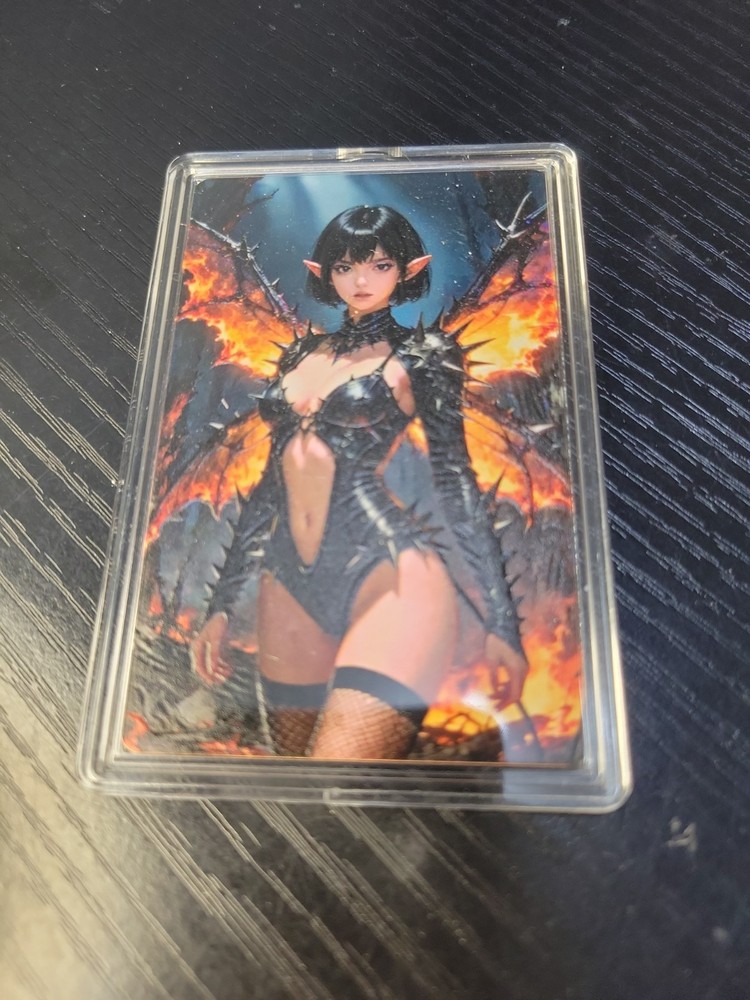 Colorized 1 OZ Vixens 2026 .999 Copper Bar Beautiful Woman Sexy Baddie