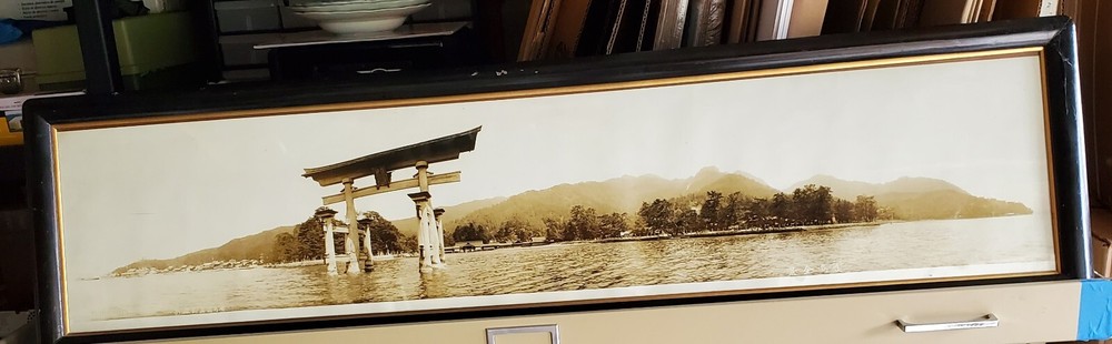 Wakaji Matsumoto Antique Hiroshima,Photo Inland Sea Japan, Cunard Ship Franconia