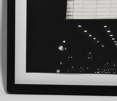 Vintage Movie Marquee Black and White Framed Photograph, Artist Unknown