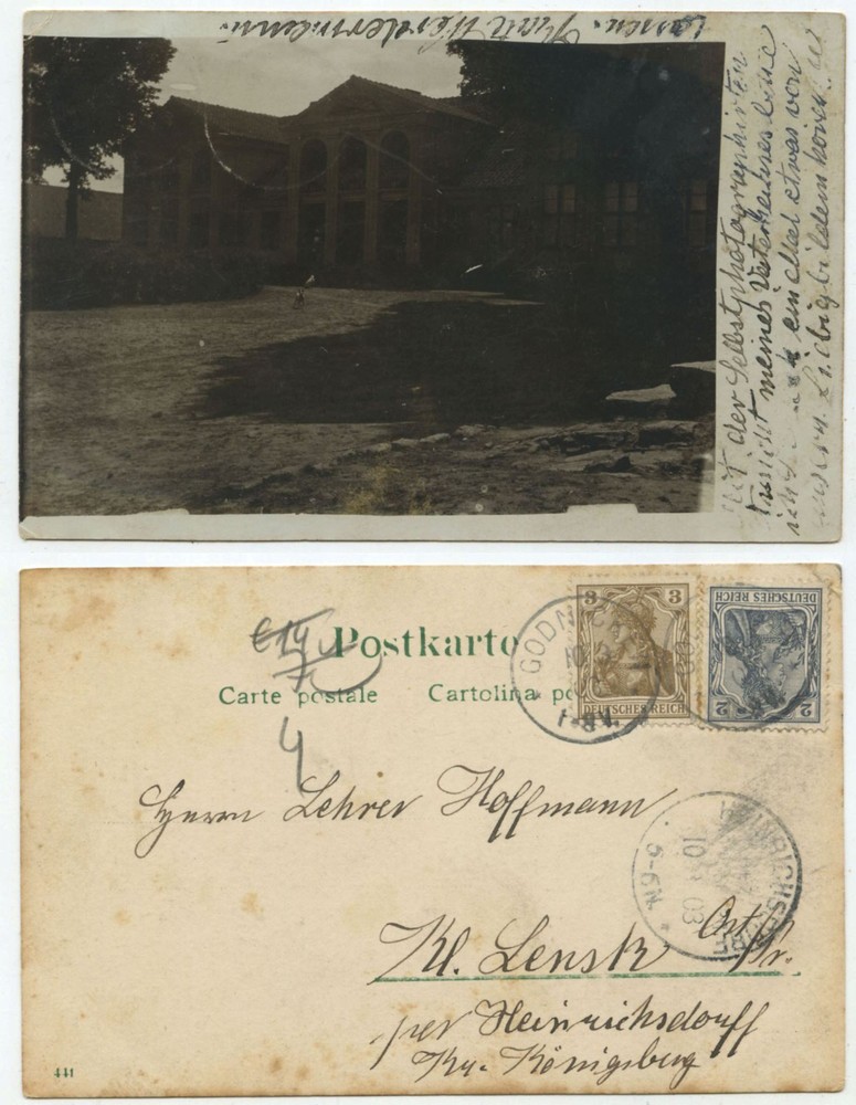 38838 – Amateur Photographer Sends His Photo as Postcard, March 10, 1903