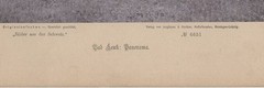 22x16cm – Vintage Photo from 1894 Switzerland Bad Lenk: Panorama