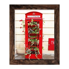 SESEAT 8×10 Picture Frame Rustic Brown, Display Pictures for Wall and Tableto…