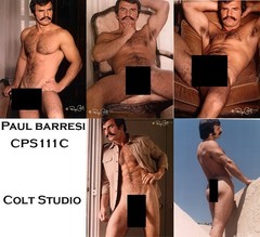PAUL BARRESI – COLT STUDIO CPS111C (Photo Set of 5 – Original 5×7) 1979