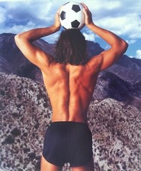 ANNIE LEIBOVITZ ‘Untitled’ 1986 Photograph World Cup Soccer / Futbol Mexico City