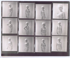 Hendrickson PHOTO Contact Sheet Proof & Negatives Actress BARBARA NICHOLS R466