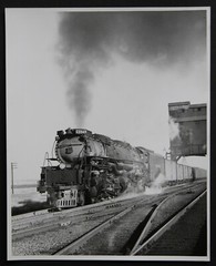 Union Pacific Steam Locomotive Engine X3949 8×10 Photograph Vtg 50s OOAK Railway