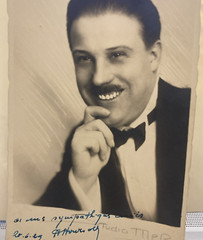 Original Portrait Photo Of A Man Dedication Actors Year 1926 Art Studio MEB