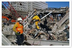 Rescue Dog 9/11 September 11th World Trade Center Silver Halide Photo – Ver 1