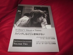 SAUL LEITER IT DON’T MEAN A THING PAUL AUSTER JAPAN 2019 Reprint