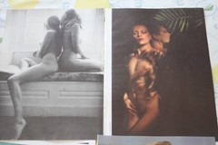 6x photo sheet 1988 1987 Madonna musician woman art nude GDR the magazine BG