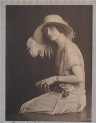 Antique Black and White Photograph of a Woman, Shot by Hay Wrightson
