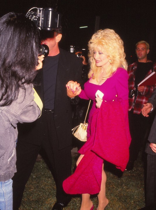 Slide Dolly Parton Celebrity Photo Agency 1993 KB Format Photographer P6-17-4-1