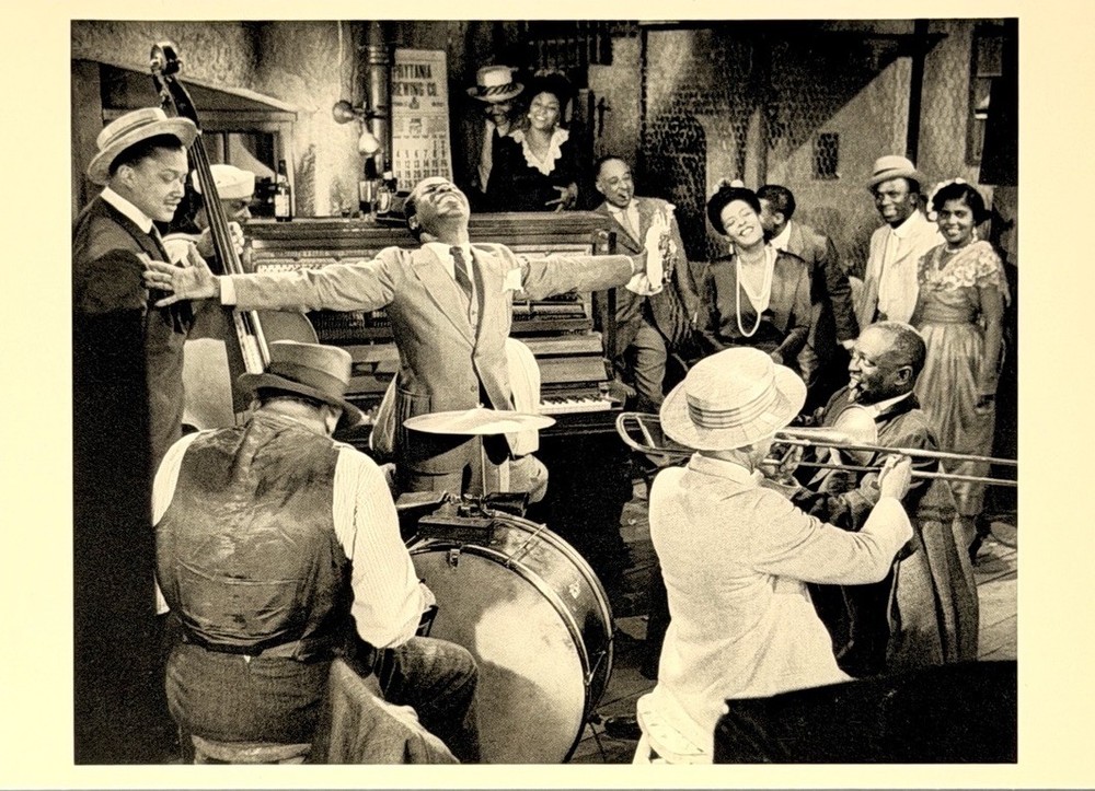 Louis Armstrong And Billie Holiday, 1949 Fotofolio Art Print Card By Phil Stern