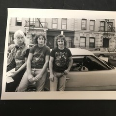 Fine Art Photograph Silver Gelatin Print Janine Gordon B/W Heavy metal Rockers