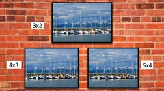 Sailboats in Tromso Marina, High Resolution Image, Many Formats, TV Art