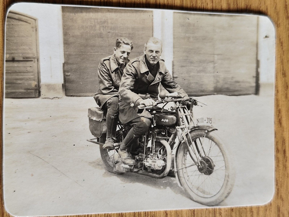 Photo A.J.S Ajs Motorcycle Motorcycle Photo FG