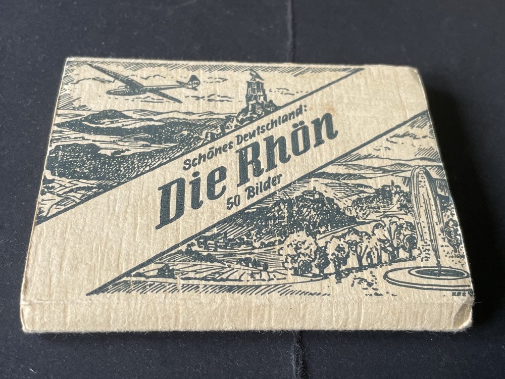 Leporello Album with 50 Real Photos – «The Rhön-Beautiful Germany»