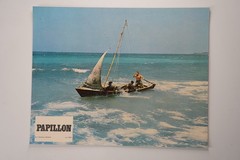 Photo Cinema Lobby Cards Papillon 22X28 Cm 1970 Steve McQueen