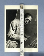 Thelonious Monk Art Print Card Photo By William P. Gottlieb Fotofolio 4”x6” Jazz
