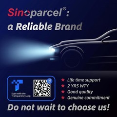 Sinoparcel D5S HID Headlight Bulb with Integrated Ballast – 6000K 35W Xenon Repl