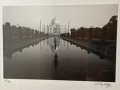 Andy Katz Taj Mahal Silver Gelatin Print B&W Photograph Signed 25/60