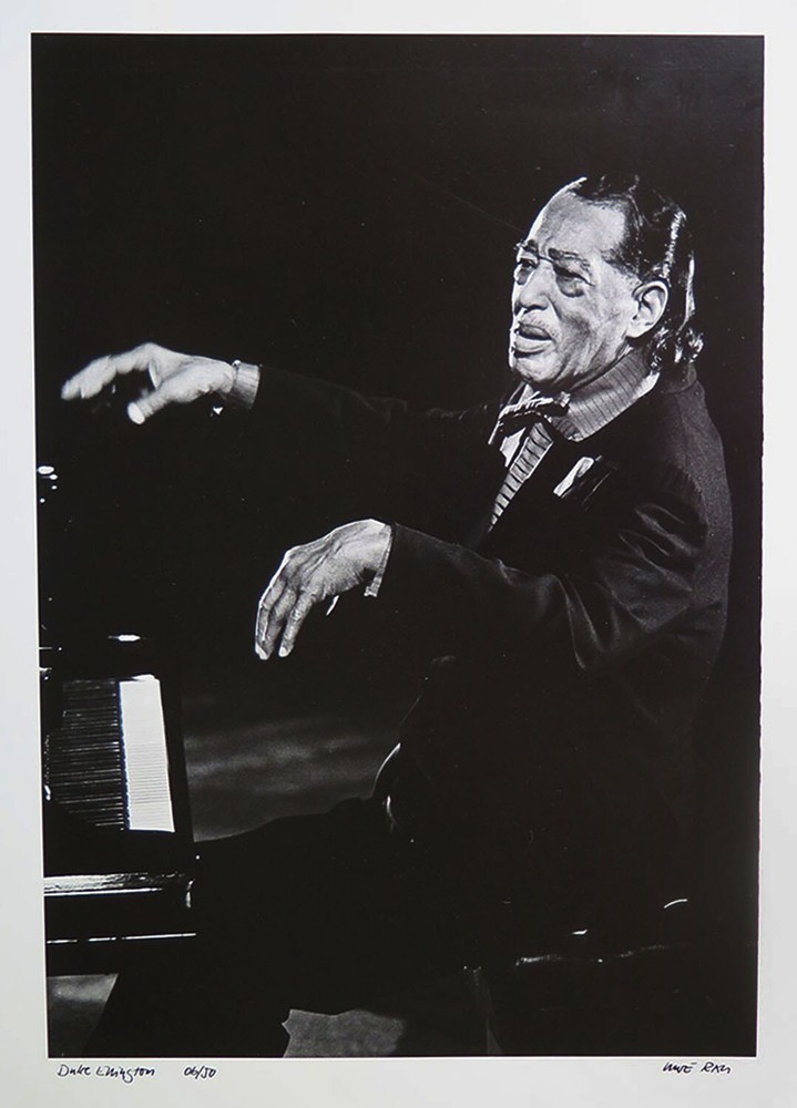 Uwe Rau – Duke Ellington 16×20 SIGNED black & white archival photograph REDUCED