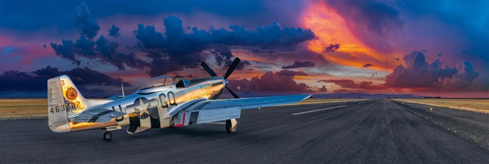Peter Lik «Velocity» Airplane Aviation HUGE 6.5 Feet (2M) Picture with COA