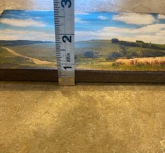 Original Art Photography on Canvas Country Life Country Side Landscapes set of 3