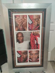 Anderson Silva Autographed «Spiderman Lives» Fine Art By Eric Williams AP #3