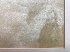 RARE Photograph Drawing photogravure Demachy French Pictorialism Seurat old rare