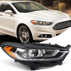 for Ford Fusion Headlight Assembly 2013 2014 2015 2016 Halogen Projector Headlam
