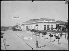 Vittel Vosges, France, Glass Plate Photos, Lot Of 5 Negatives 13×18 Cm