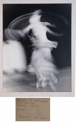 Ballet dancer abstract vintage art photo by M. Hathaway