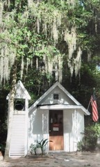 “Smallest Church In The USA,” Harris Neck, Georgia, 8×11”