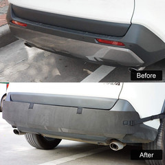Universal Car Bumper Protector Guard, Rear Bumper Protector for Cars ONLY, Black