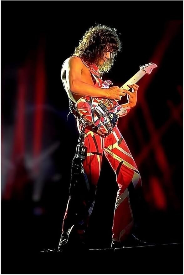 Eddie Van Halen on Stage